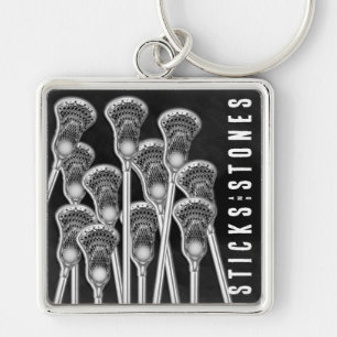 Lacrosse Key Ring