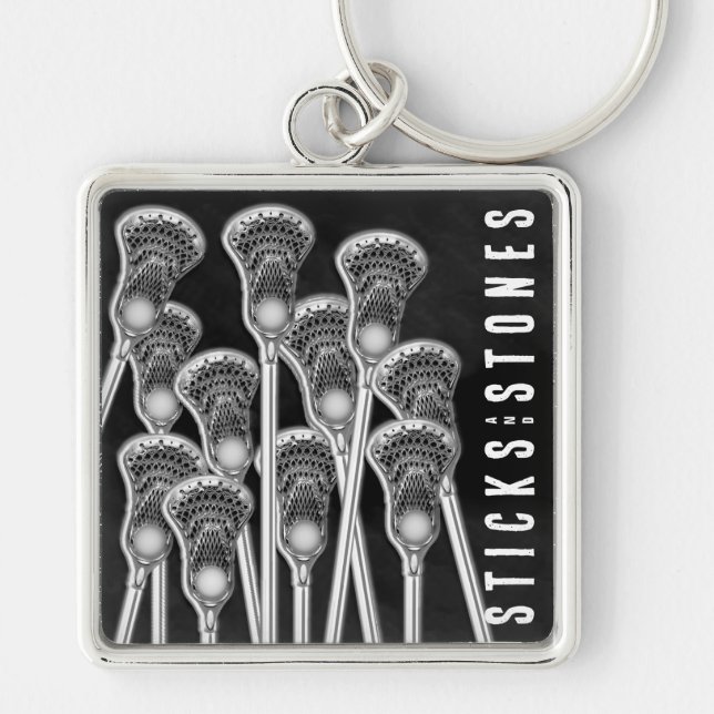 Lacrosse Key Ring (Front)