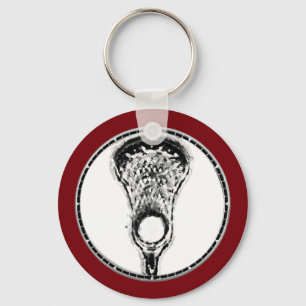 Lacrosse Keychain