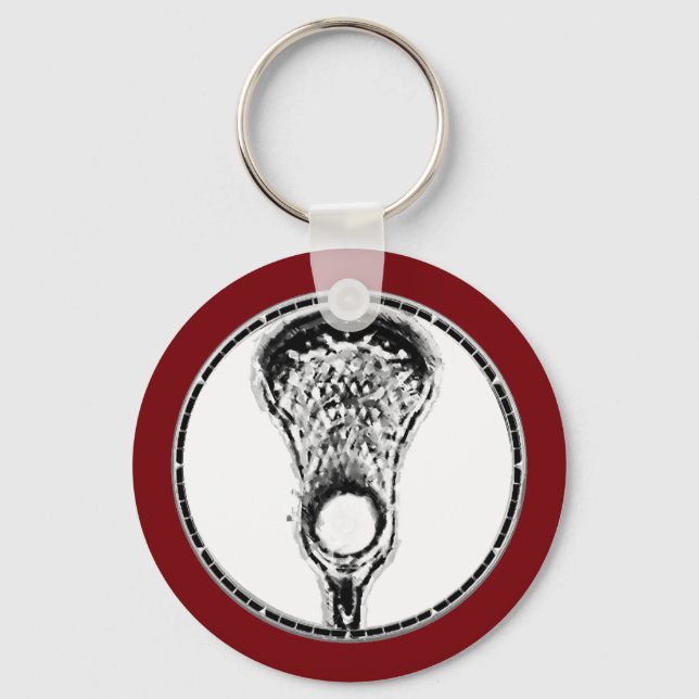 Lacrosse Keychain (Front)