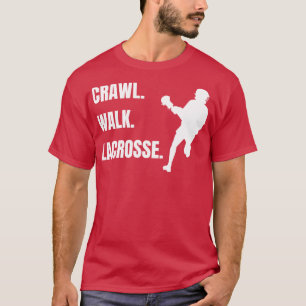 Lacrosse Kids Walk Lacrosse Boys Girls T-Shirt