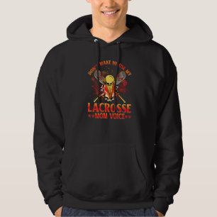 Lacrosse Lax Lacrosse Player Mum Funny Quote Premi Hoodie