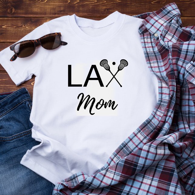 Lacrosse LAX mum Yelling with Enthusiasm Shirt (Creator Uploaded)