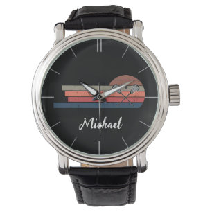 Lacrosse Lax Personalised Name Watch