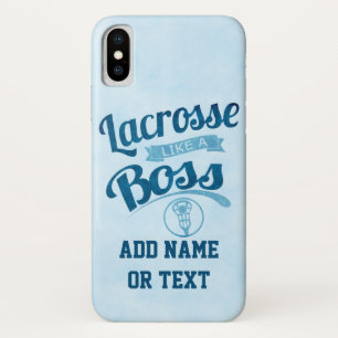 Lacrosse Like A Boss Case-Mate iPhone Case