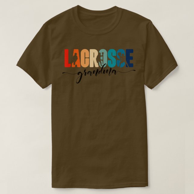 Lacrosse Lover Lacrosse Grandma T-Shirt Copy Copy (Design Front)