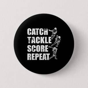 Lacrosse Match Lacrosse Coach 6 Cm Round Badge