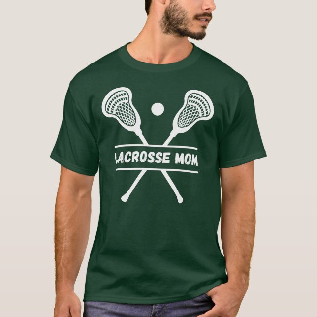 Lacrosse Mom boy T-Shirt (Front)