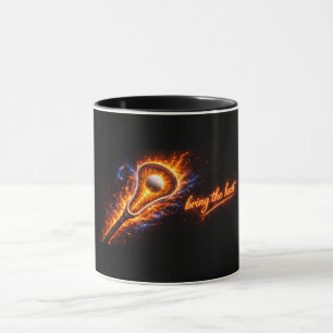Lacrosse Mug Wrap – “Bring the Heat” Fire Sports C