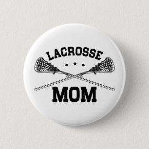 Lacrosse Mum 6 Cm Round Badge
