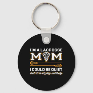 Lacrosse Mum Lacrosse Gifts Key Ring