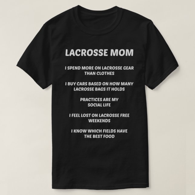 Lacrosse mum life Classic TShirt (Design Front)