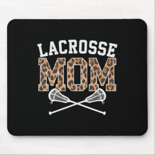 Lacrosse Mum Proud Family Player Mothers Day Leopa Mouse Pad