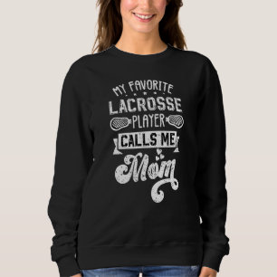 Lacrosse Mum Vintage Lax Mummy Mothers Day Sweatshirt