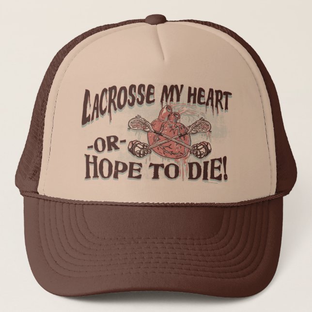 Lacrosse My Heart Lax Gear Trucker Hat (Front)