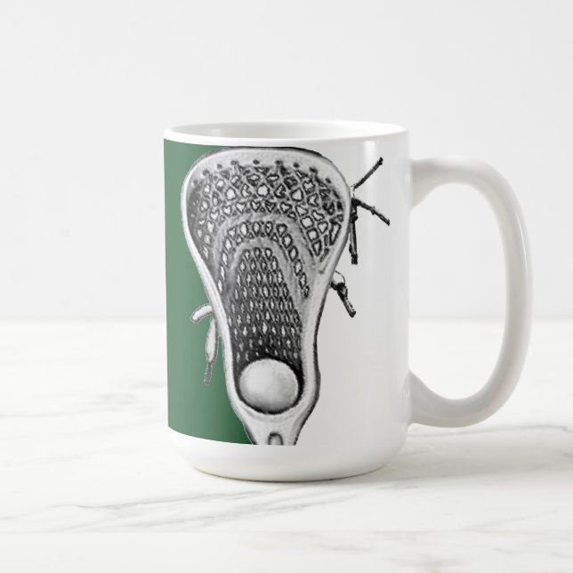 Lacrosse Novelty Gift Coffee Mug (Right)