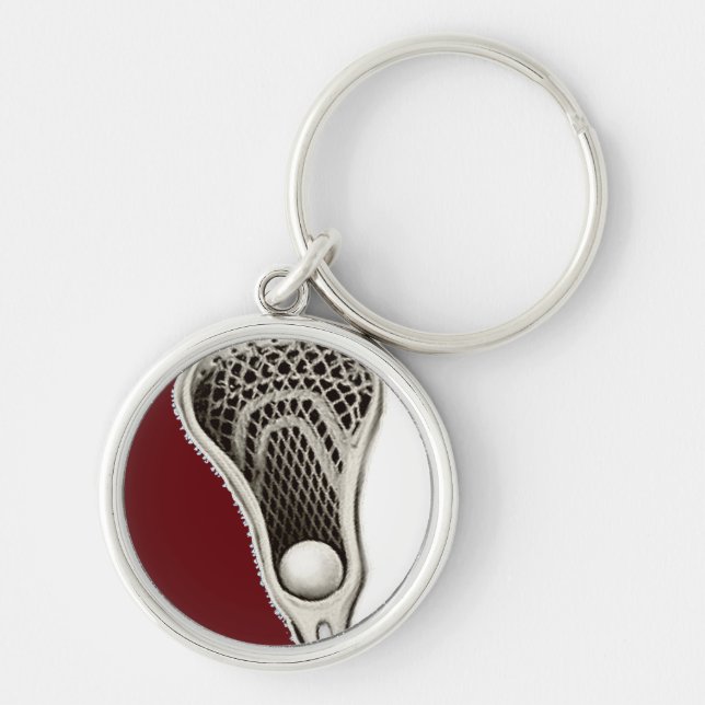 Lacrosse novelty gift key ring (Front)