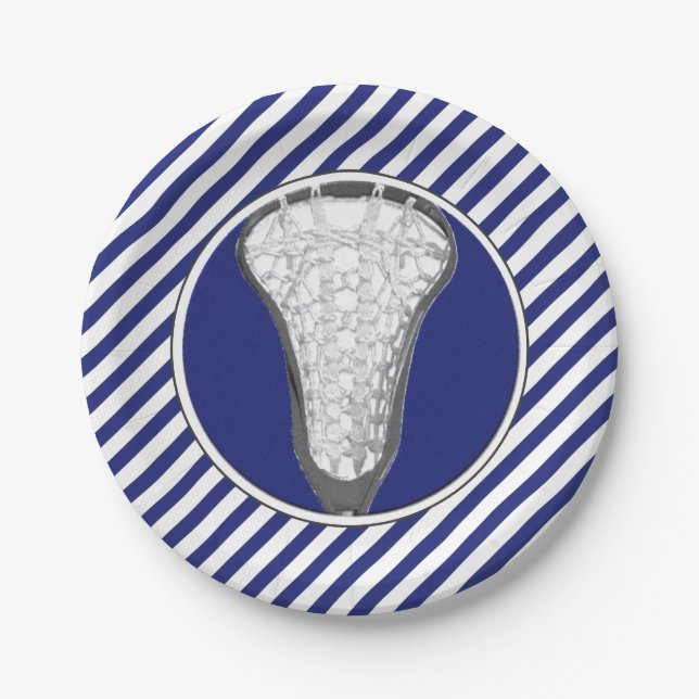 Lacrosse Paper Plate (Front)