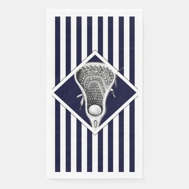 Lacrosse Party Napkin (Front)