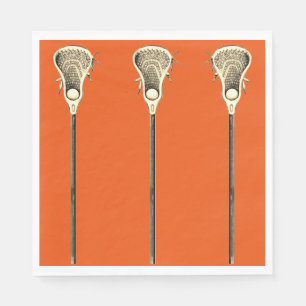 Lacrosse Party Napkin