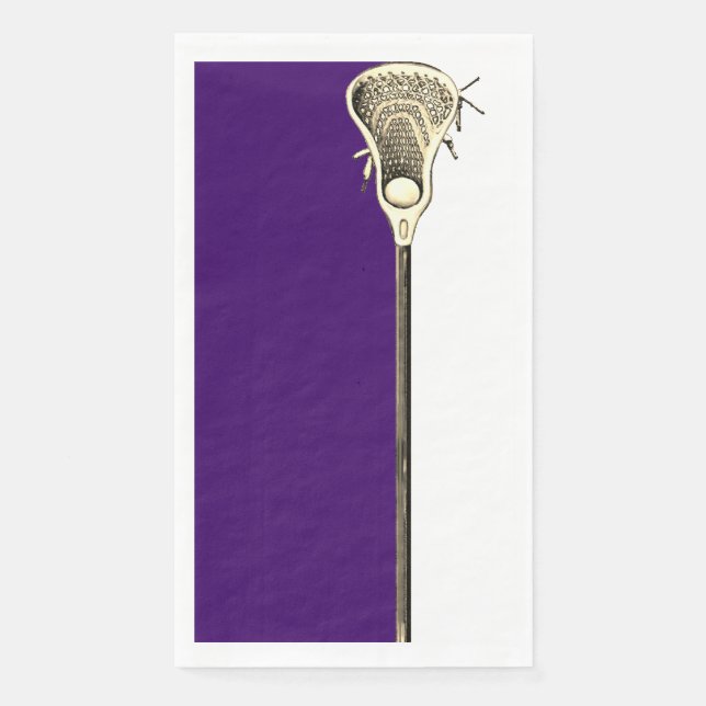 Lacrosse Party Napkin (Front)