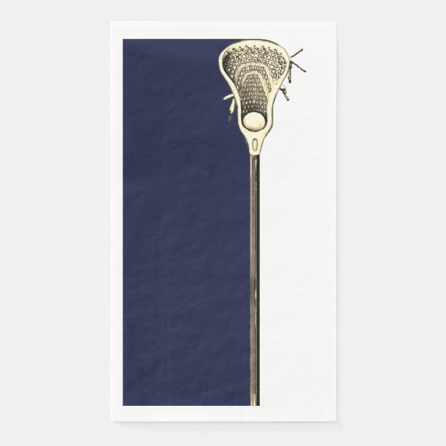 Lacrosse Party Napkin (Front)