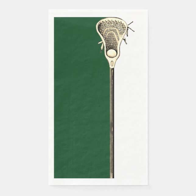 Lacrosse Party Napkin (Front)