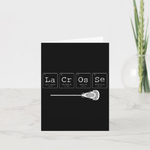 Lacrosse - Periodic Table Of Elements Chemistry 1 Card
