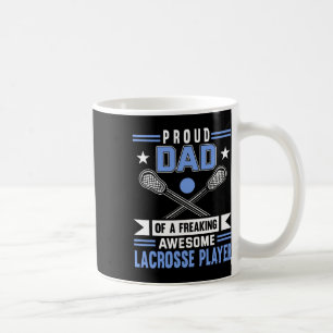 Lacrosse Player Coach Dad Father Coffee Mug