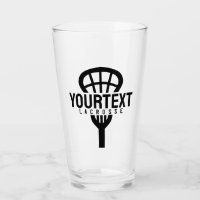 Lacrosse Player CUSTOM TEXT Team Mesh Sport Stick 