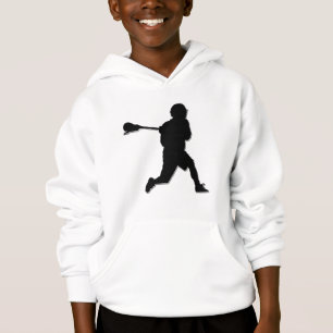 Lacrosse Player Kid's Hoodie