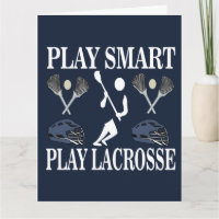 Lacrosse Player Sports Greeting