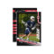 Lacrosse Player Trading Card in Black Red