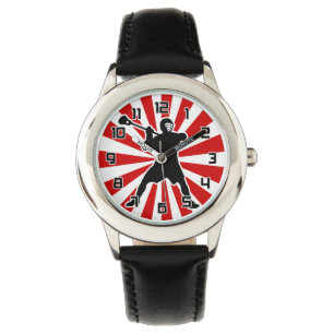 Lacrosse Player wrist watch