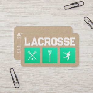 Lacrosse Professional Business Card