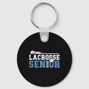 Lacrosse Senior 2026 Graduation Senior Lacrosse Pl Key Ring
