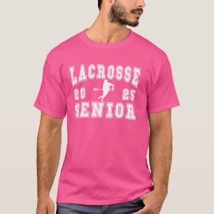 Lacrosse Senior Night Lacrosse Senior 2025 Graduat T-Shirt