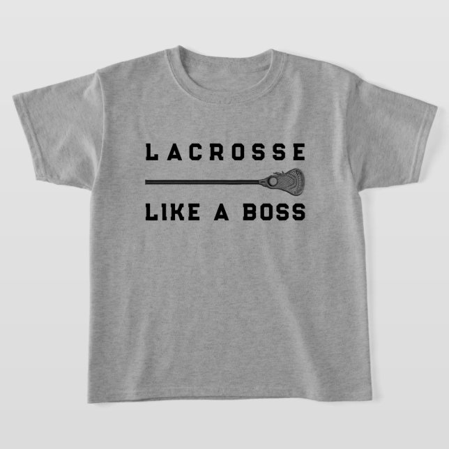 Lacrosse Slogan T-Shirt (Laydown)