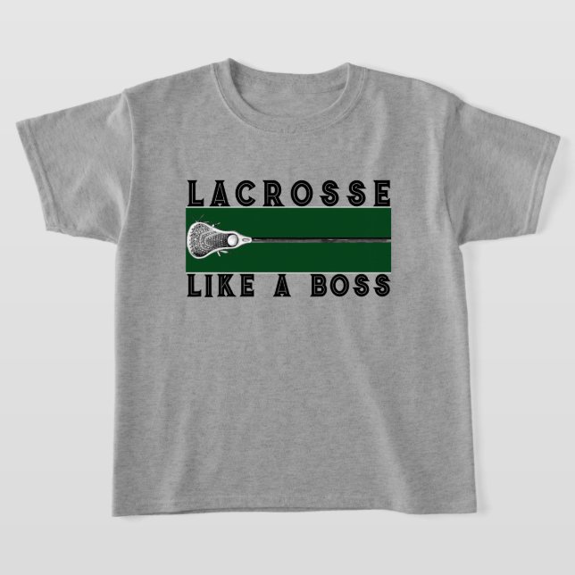 Lacrosse Slogan T-Shirt (Laydown)