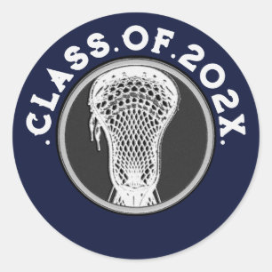 Lacrosse Sports 2024 Classic Round Sticker