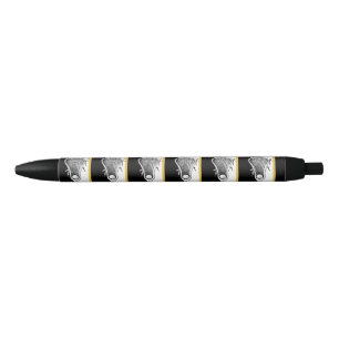 Lacrosse Sports Black Ink Pen