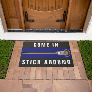 Lacrosse Sports Doormat