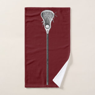 Lacrosse Sports Hand Towel