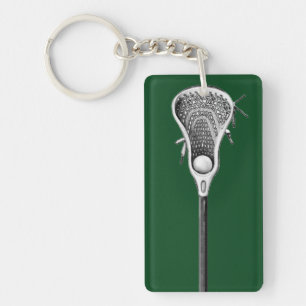 Lacrosse Sports Keychain