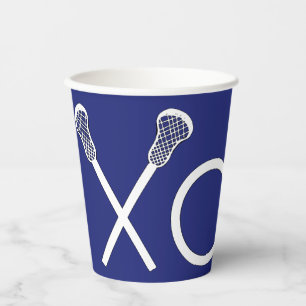 Lacrosse Sports Paper Cups