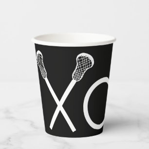 Lacrosse Sports Paper Cups