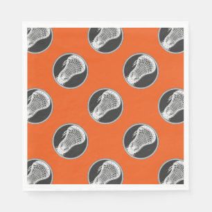 Lacrosse Sports Party Napkin