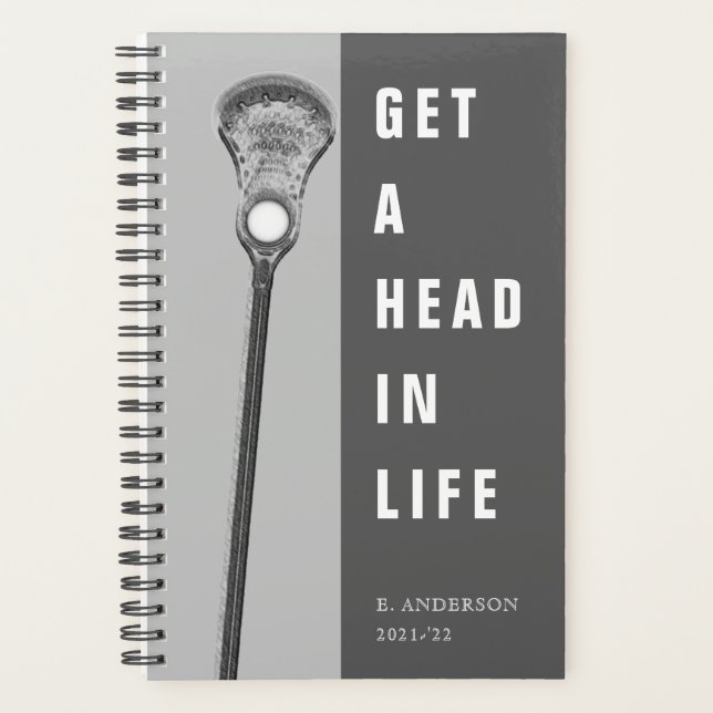 Lacrosse Sports Planner (Front)