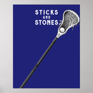 Lacrosse Sports Poster