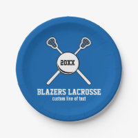 Lacrosse Stick and Ball Custom Player Team Name